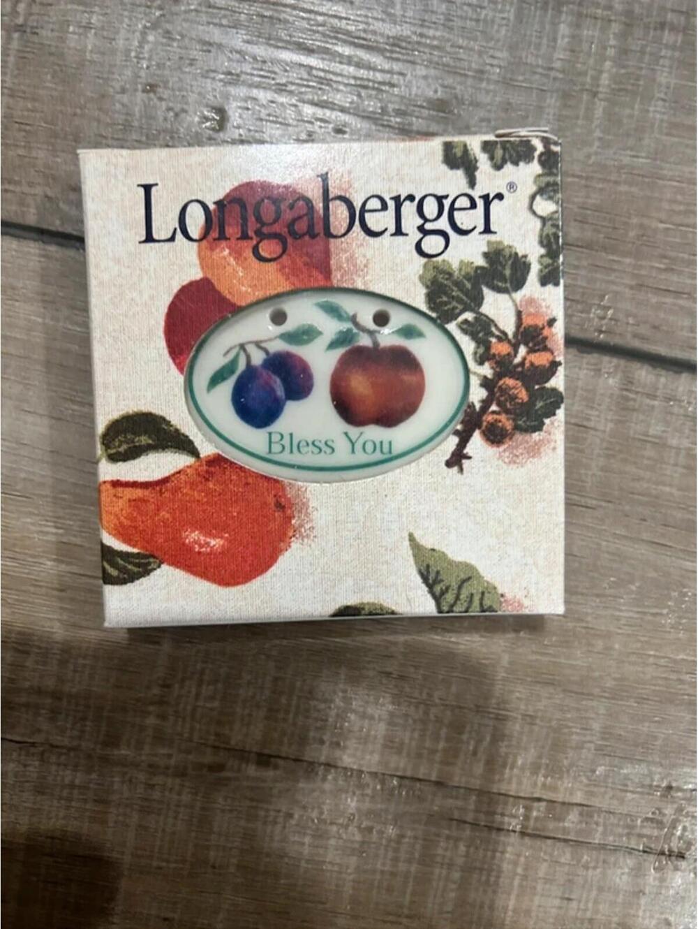 Longaberger Fruit medley basket tie on Bless You